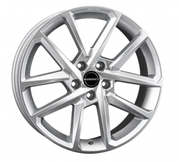 BORBET N 7.5X18 5X112 ET48 66.5 CRYSTAL SILVER